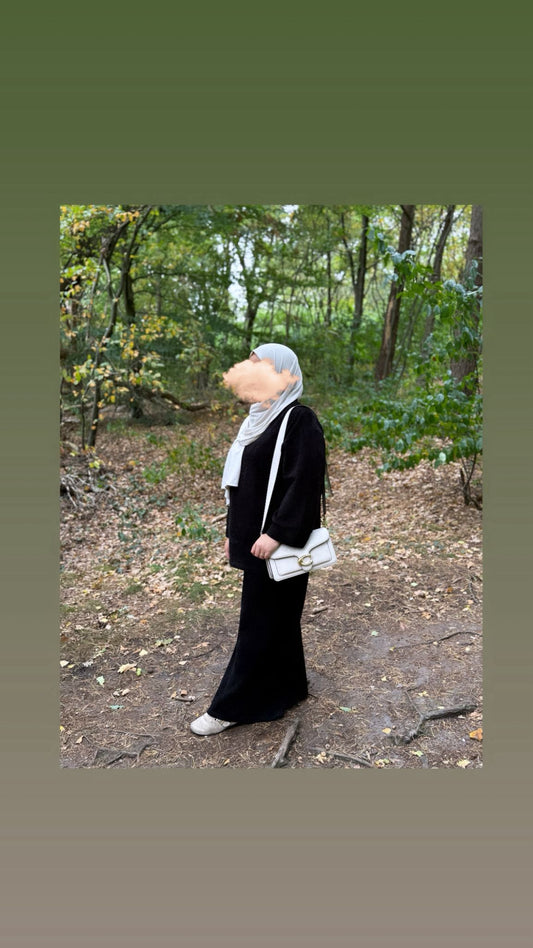 Teddy twinset - zwart