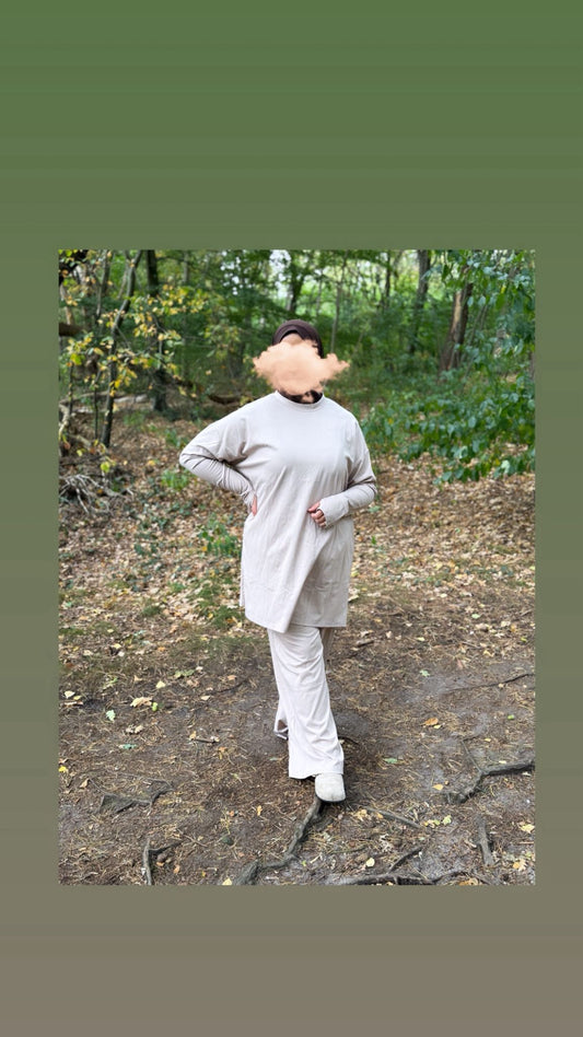 Comfy twinset - beige